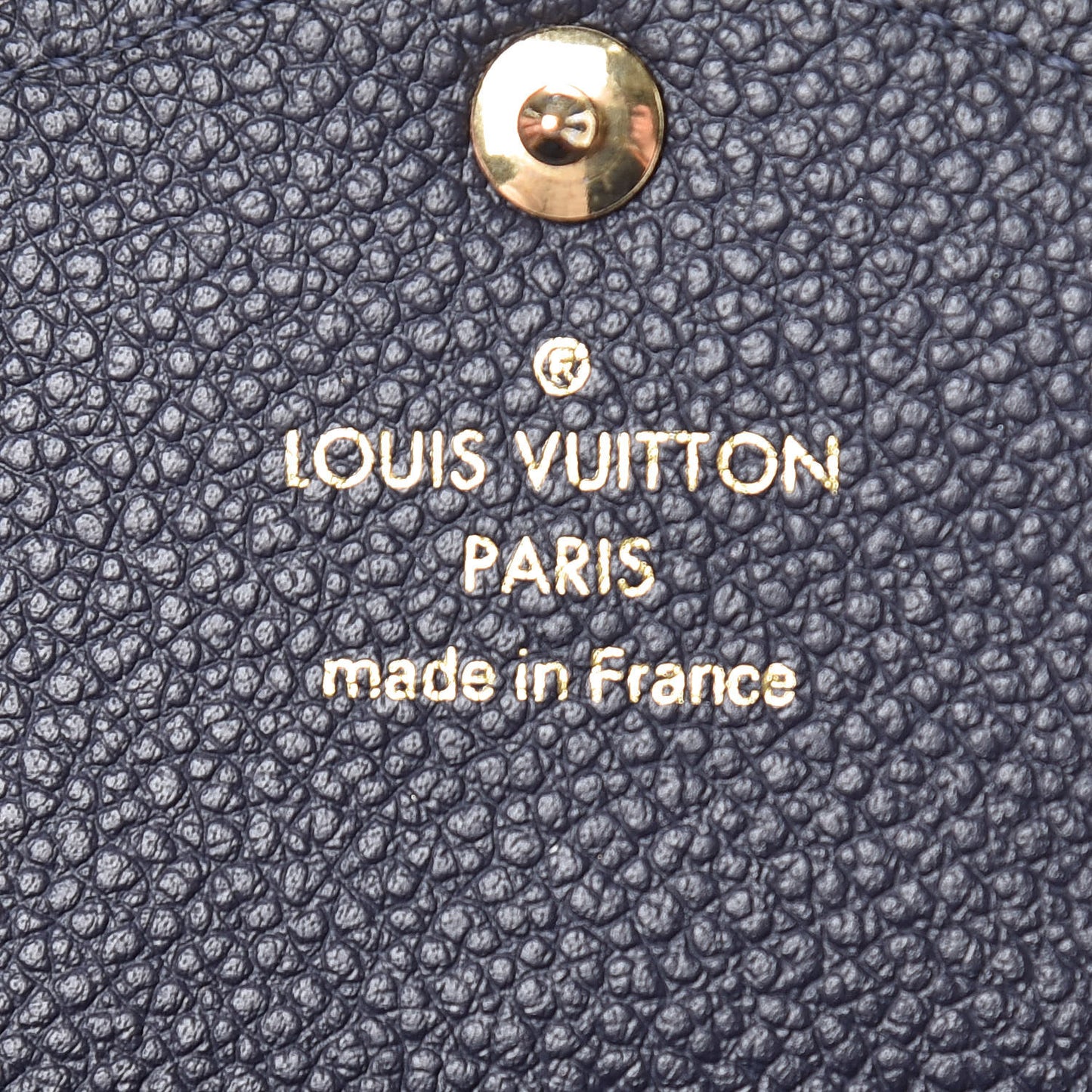 Empreinte Key Pouch Marine Rouge