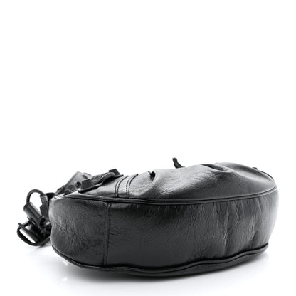 Balenciaga Agneau Arena Monochrome Le Cagole Shoulder Bag XS Black 4 of 11