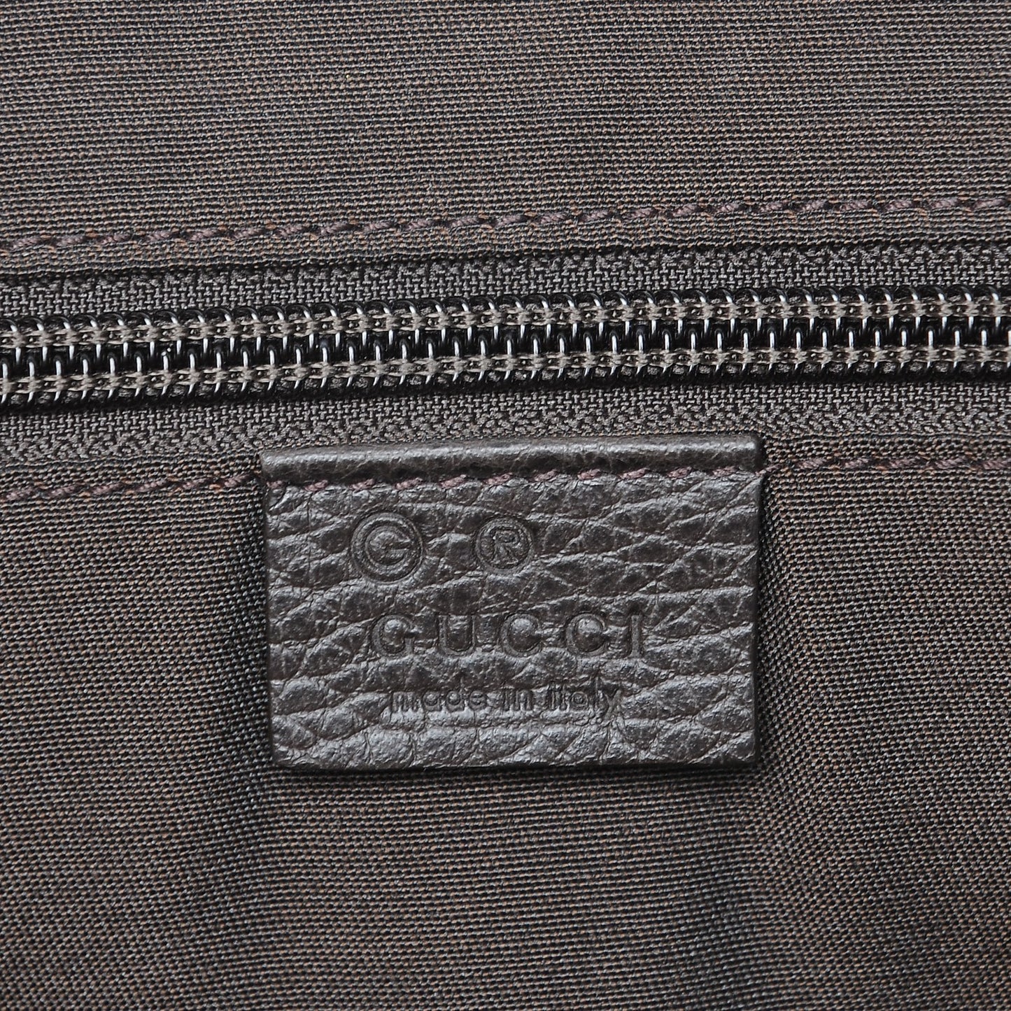 Crystal Monogram Small Double Buckle Flap Messenger Beige Dark Brown