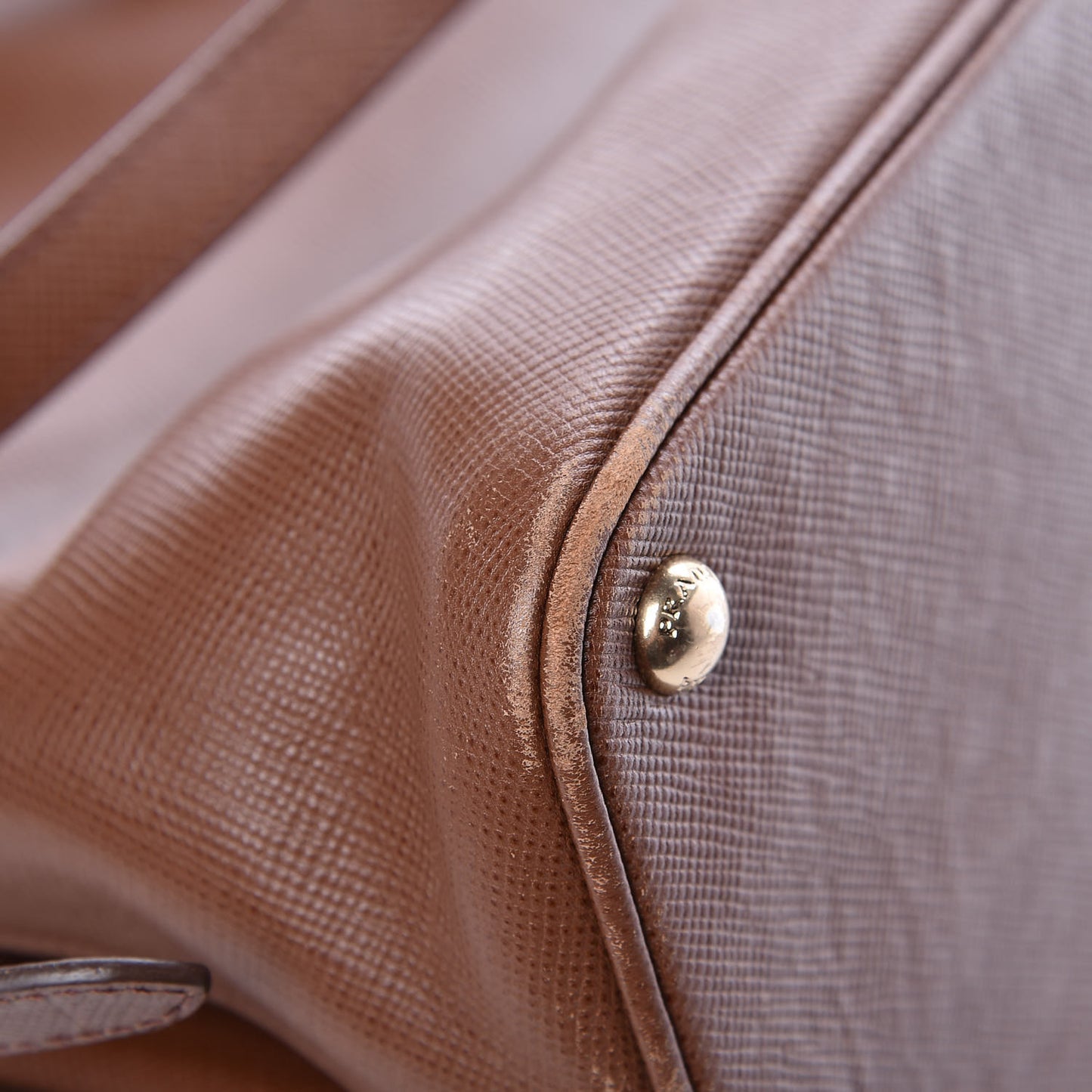 Saffiano Cuir Open Promenade Tote Palissandro