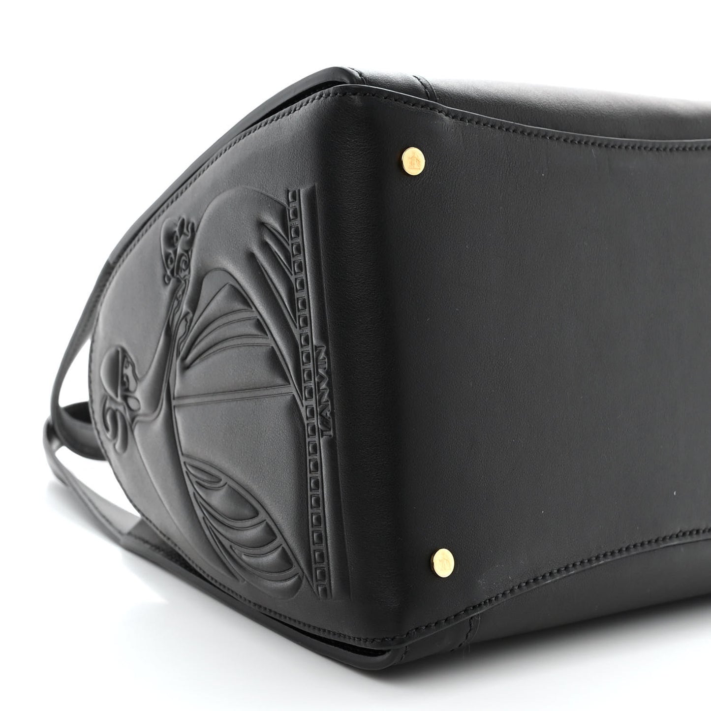 Smooth Calfskin Mini Tote Black