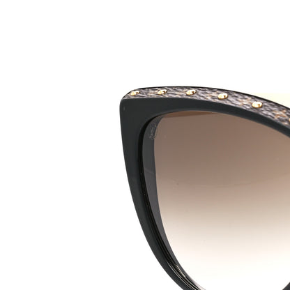 Louis Vuitton Acetate Monogram La Boum Sunglasses Z1147E Black 7 of 8