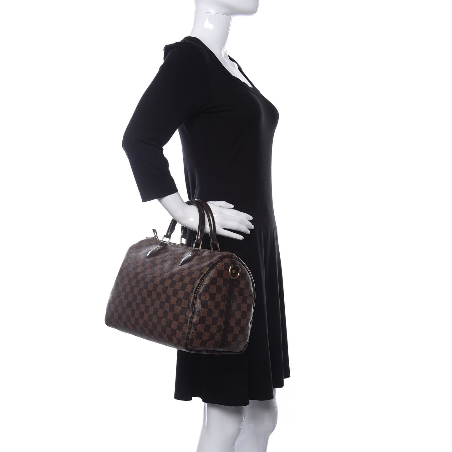 Damier Ebene Speedy Bandouliere 30