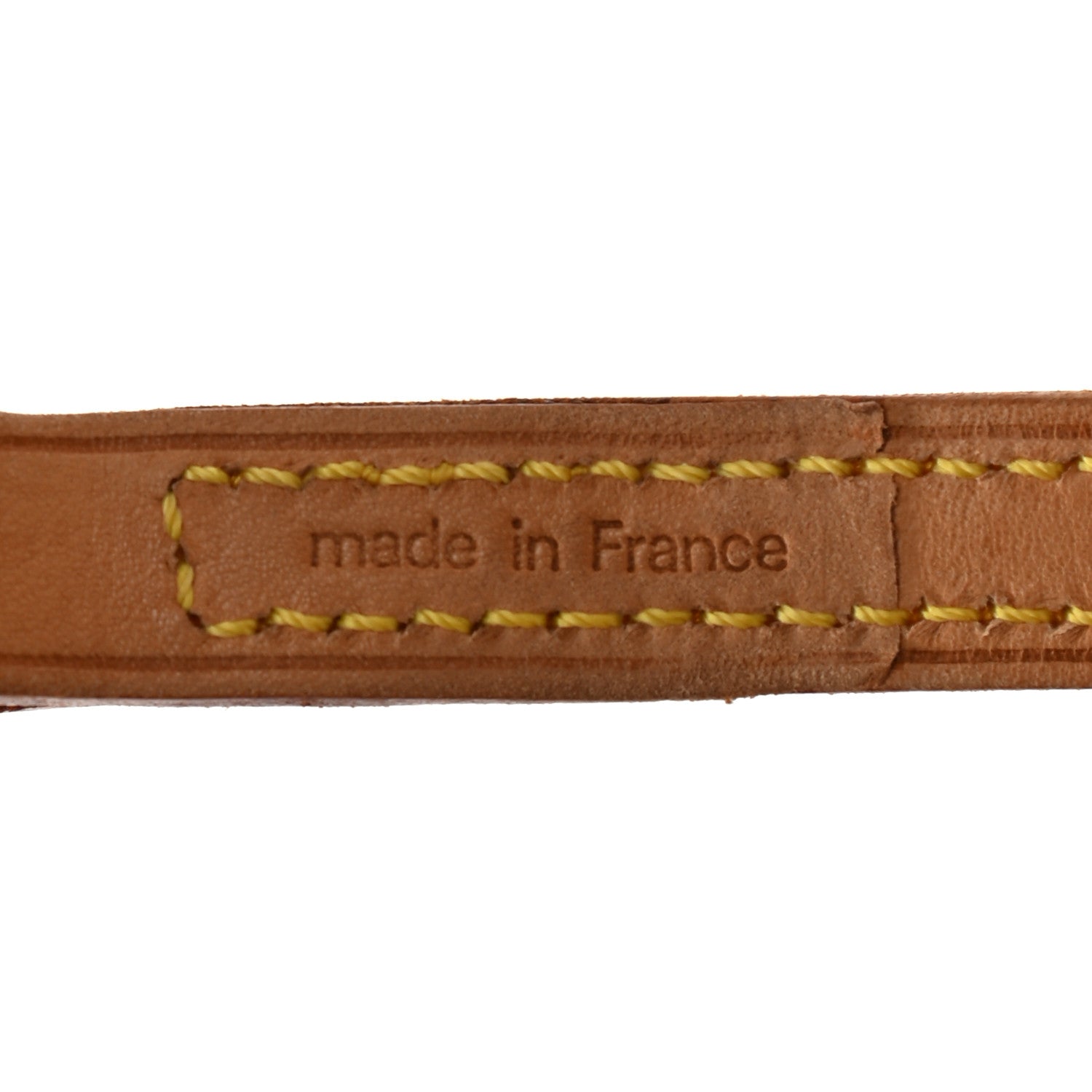 Louis Vuitton Vachetta 12mm Long Shoulder Strap VVN 4 of 4
