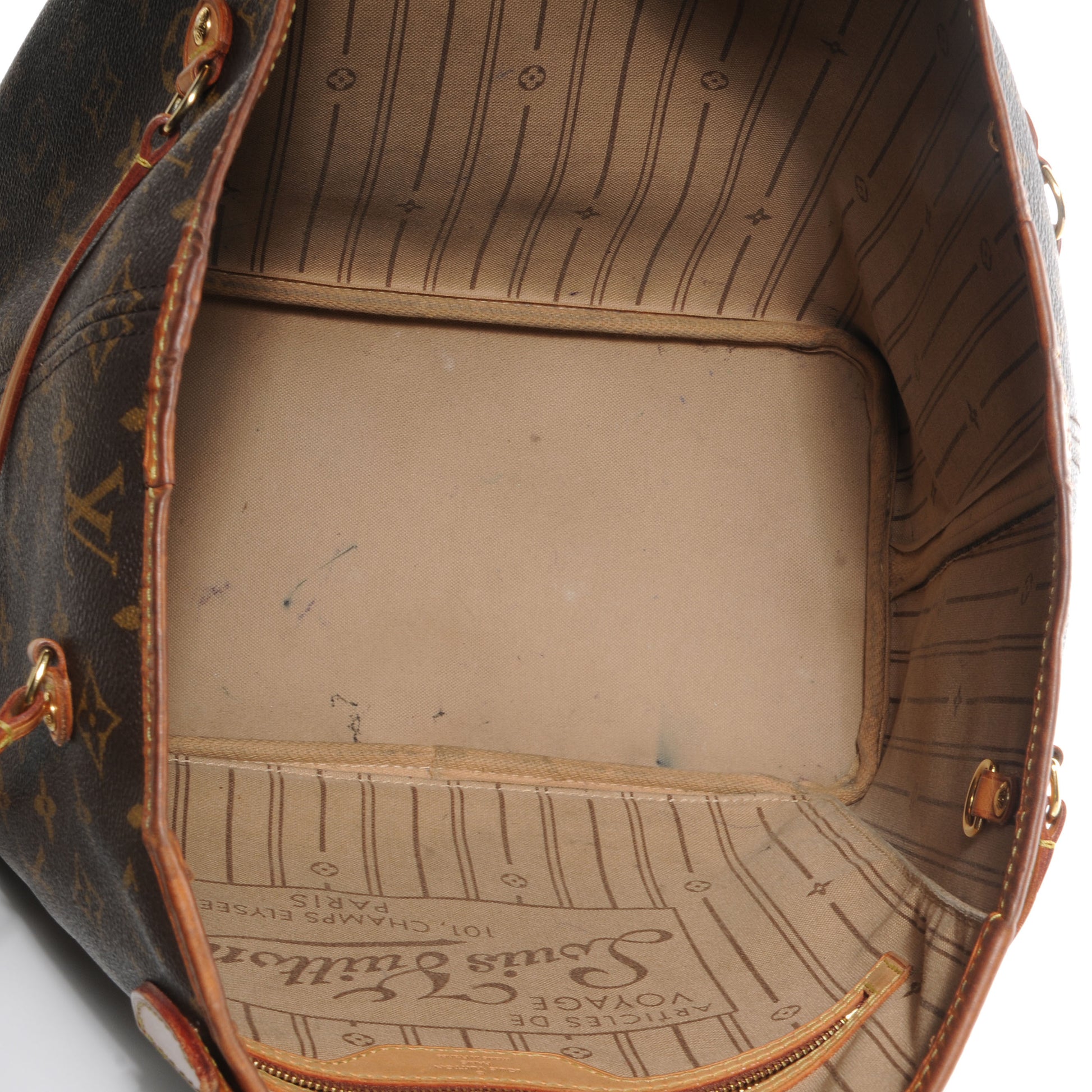 Louis Vuitton Monogram Neverfull MM 7 of 7