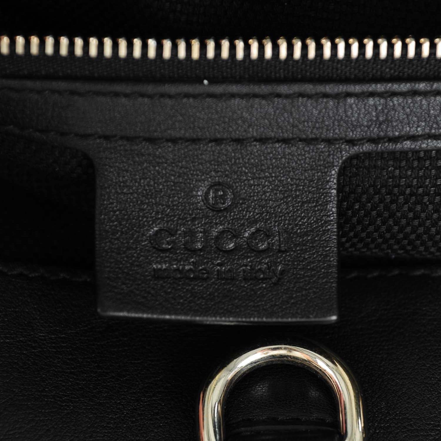 Gucci Patent Medium Soho Chain Shoulder Bag Black 6 of 7