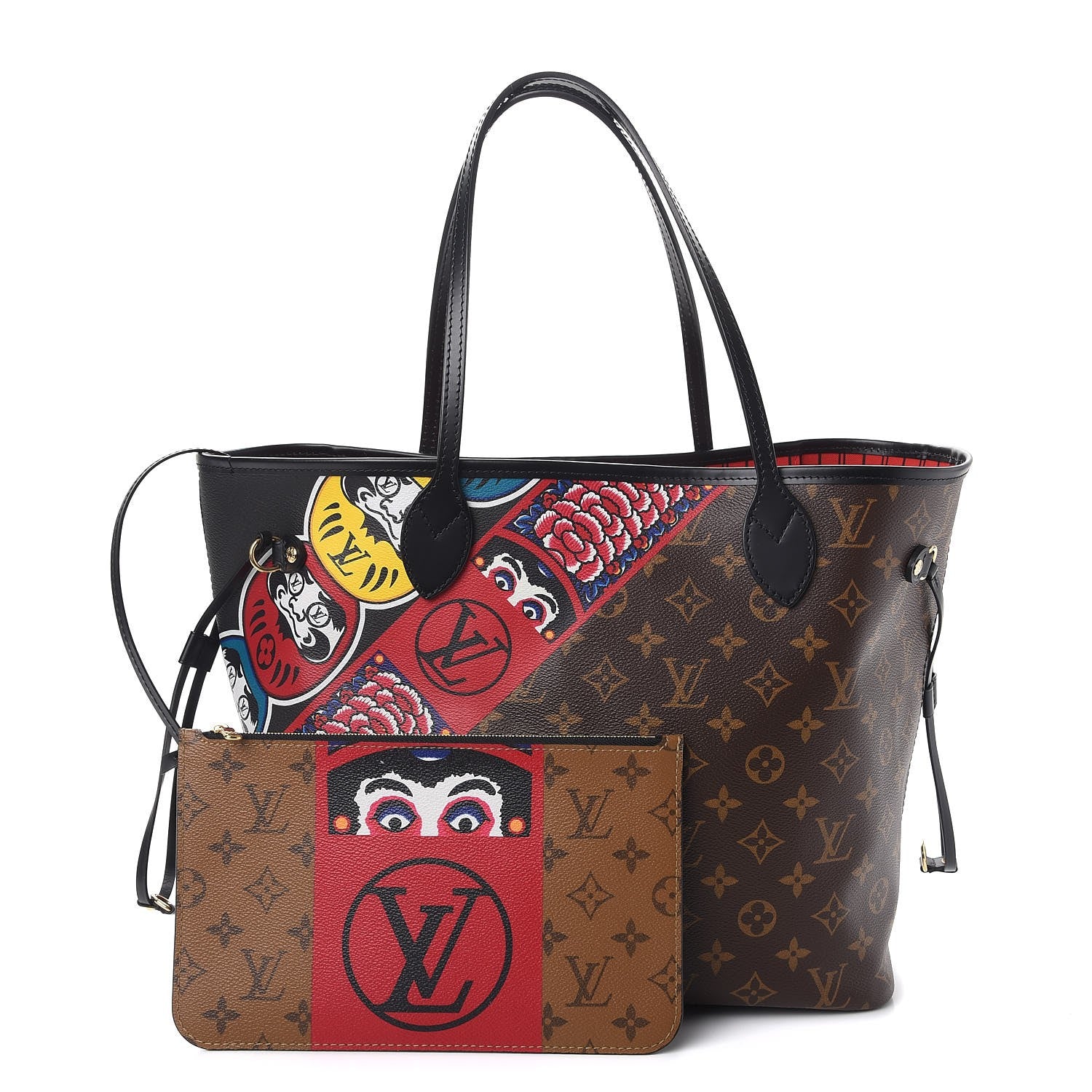 Louis Vuitton Monogram Kabuki Neverfull MM 1 of 9