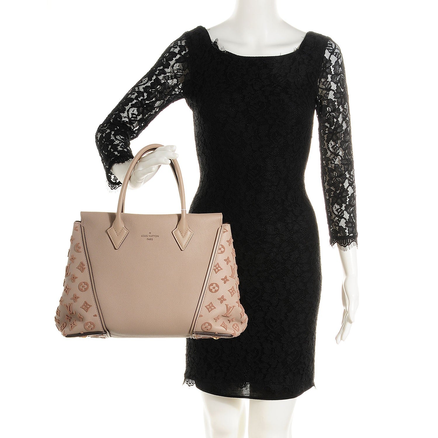 Louis Vuitton Veau Cachemire Tote W PM Galet 2 of 7