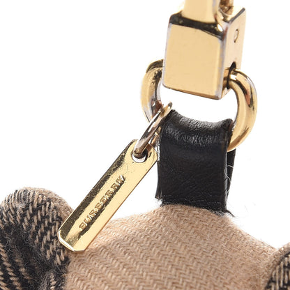 Burberry Cashmere House Check Thomas Bear Bag Charm Camel Gold 16 of 16