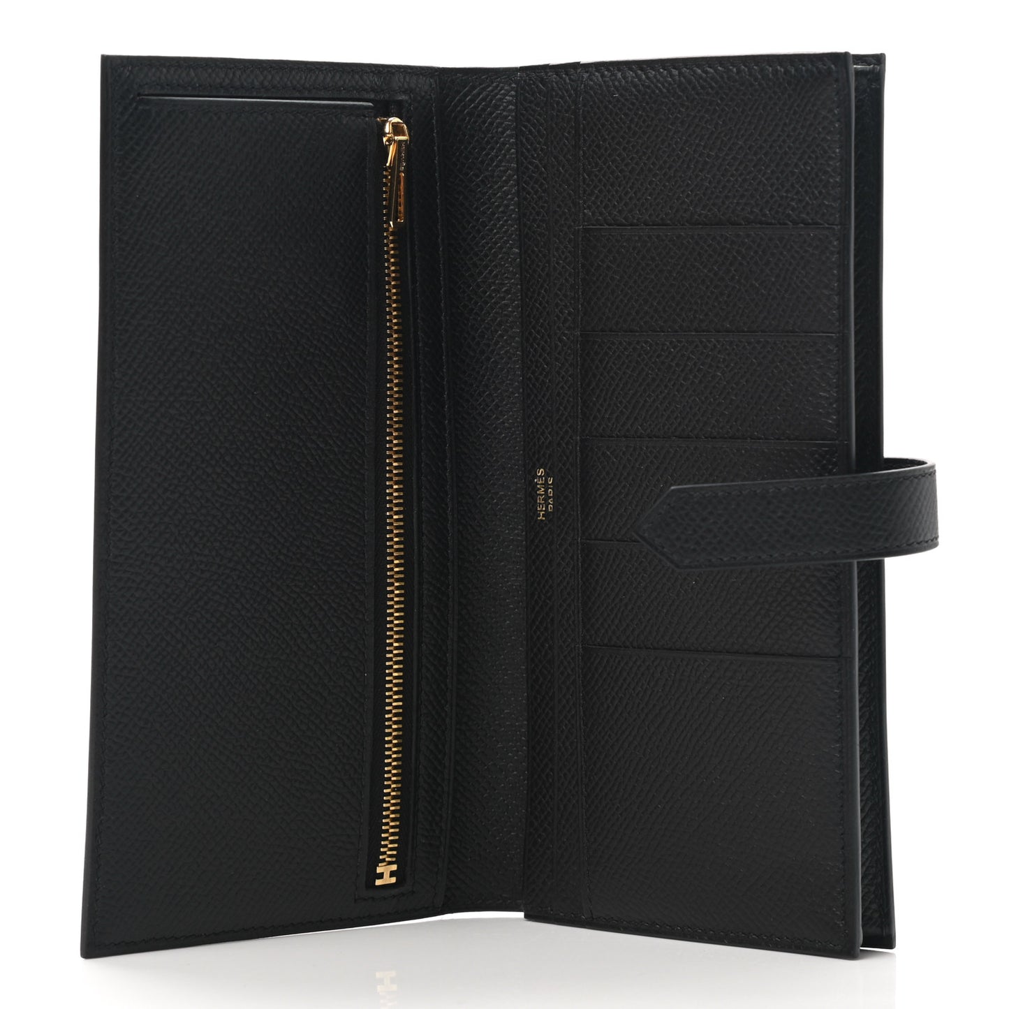 Epsom Bearn Gusset Wallet Black