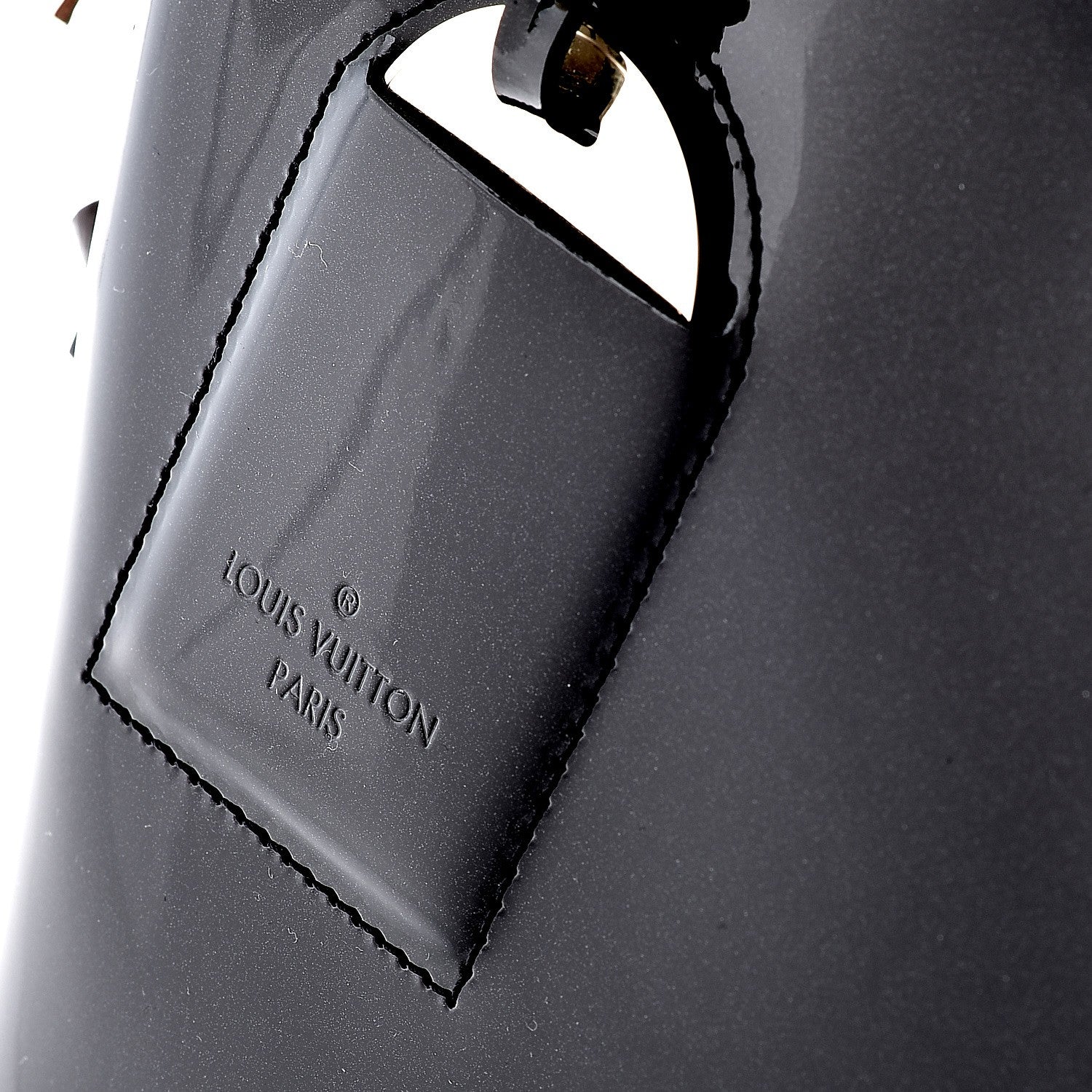 Louis Vuitton Patent Calfskin Miroir Tote Black 9 of 9