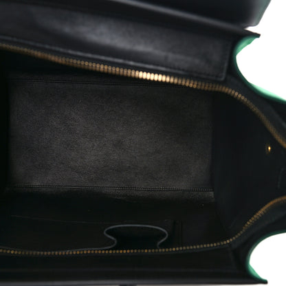 Celine Smooth Calfskin Nubuck Mini Tri-Color Luggage Palm 5 of 9