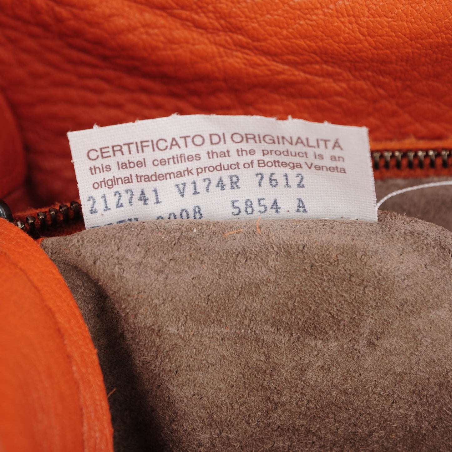 Cervo Deerskin Large Hobo Pumpkin