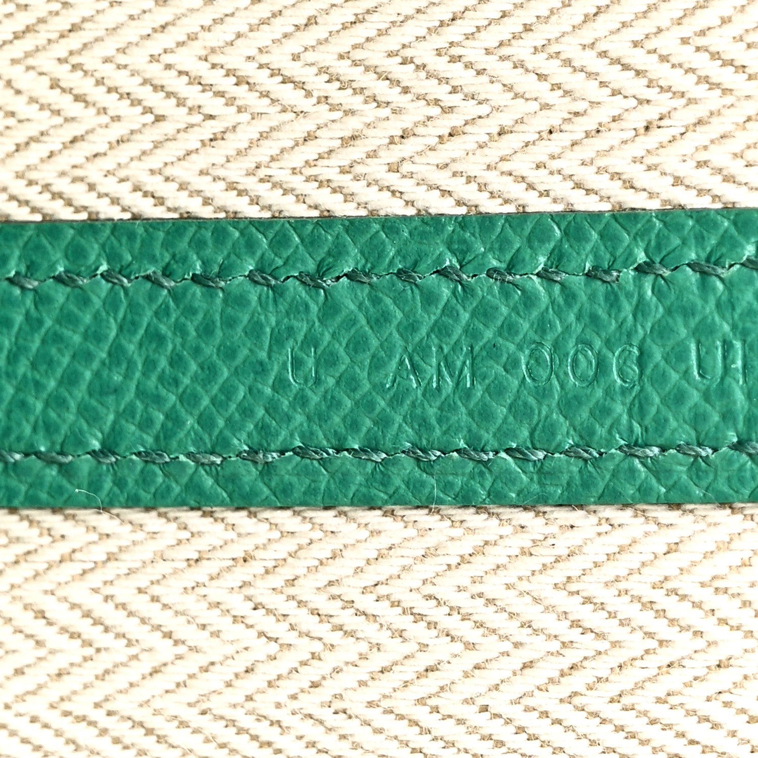 Hermes Epsom Garden Party 36 MM Vert Jade 7 of 10