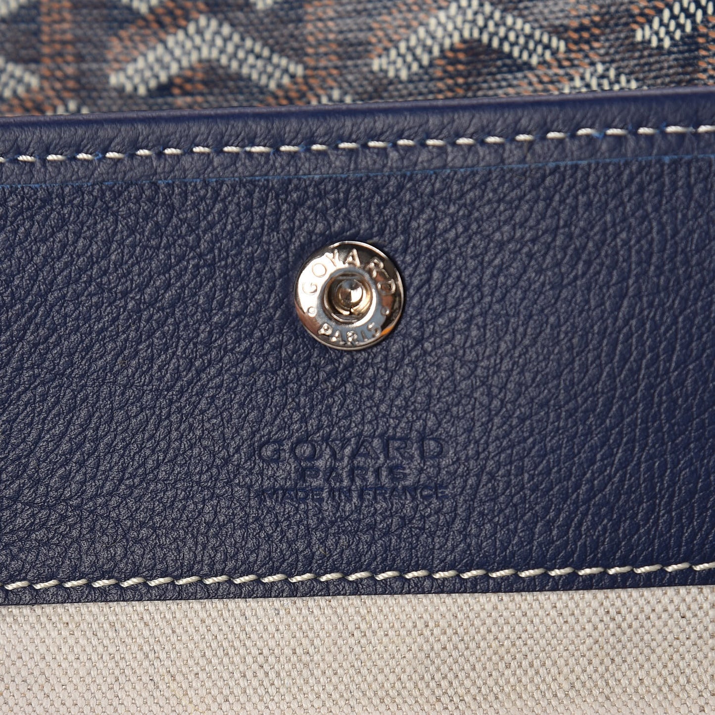 Goyardine Saint Louis PM Navy