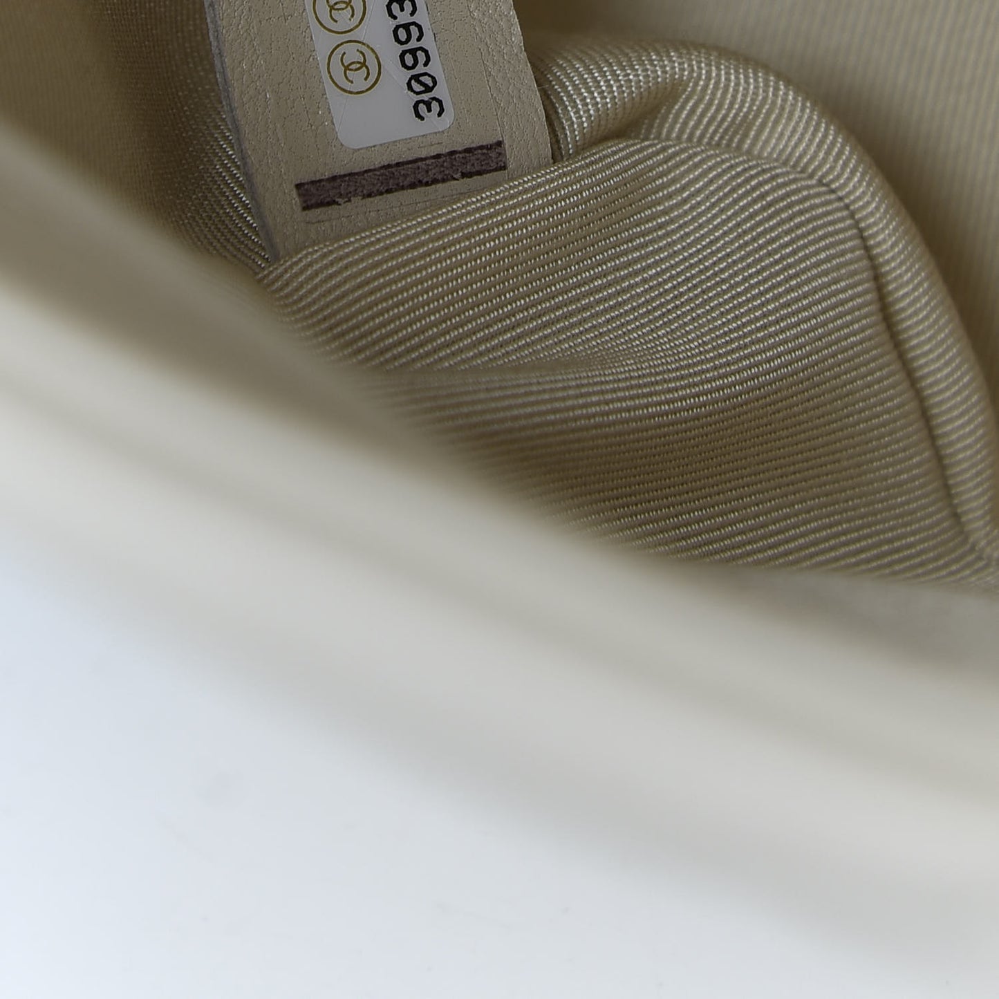 Lambskin Quilted Medium Chanel 19 Flap Light Beige