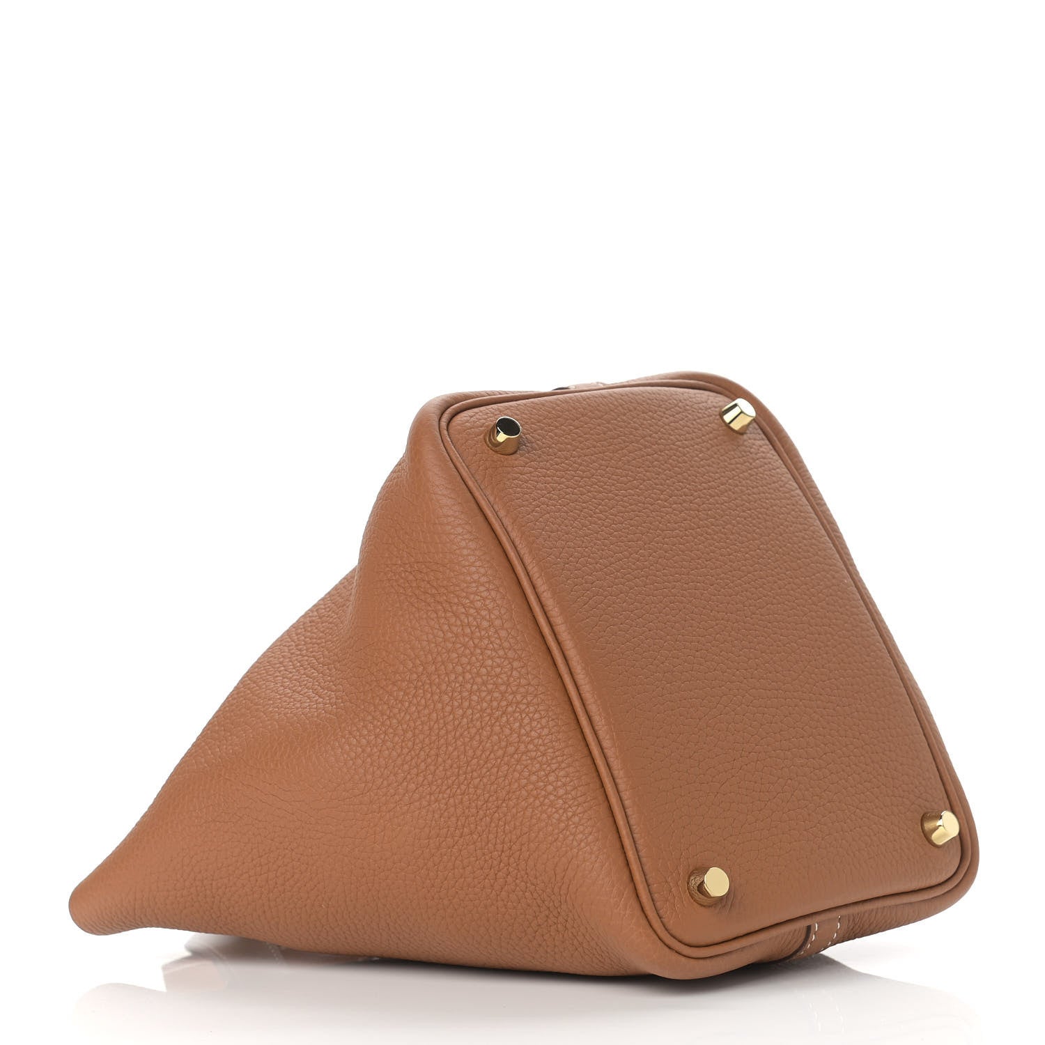 Hermes Taurillon Clemence Picotin Lock 18 PM Gold 4 of 9