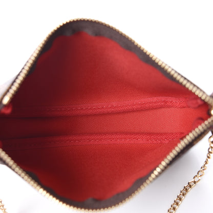 Louis Vuitton Damier Ebene Mini Pochette Accessories 5 of 7