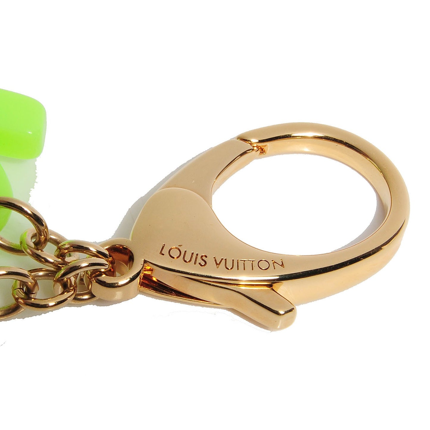Graffiti Bag Charm Green