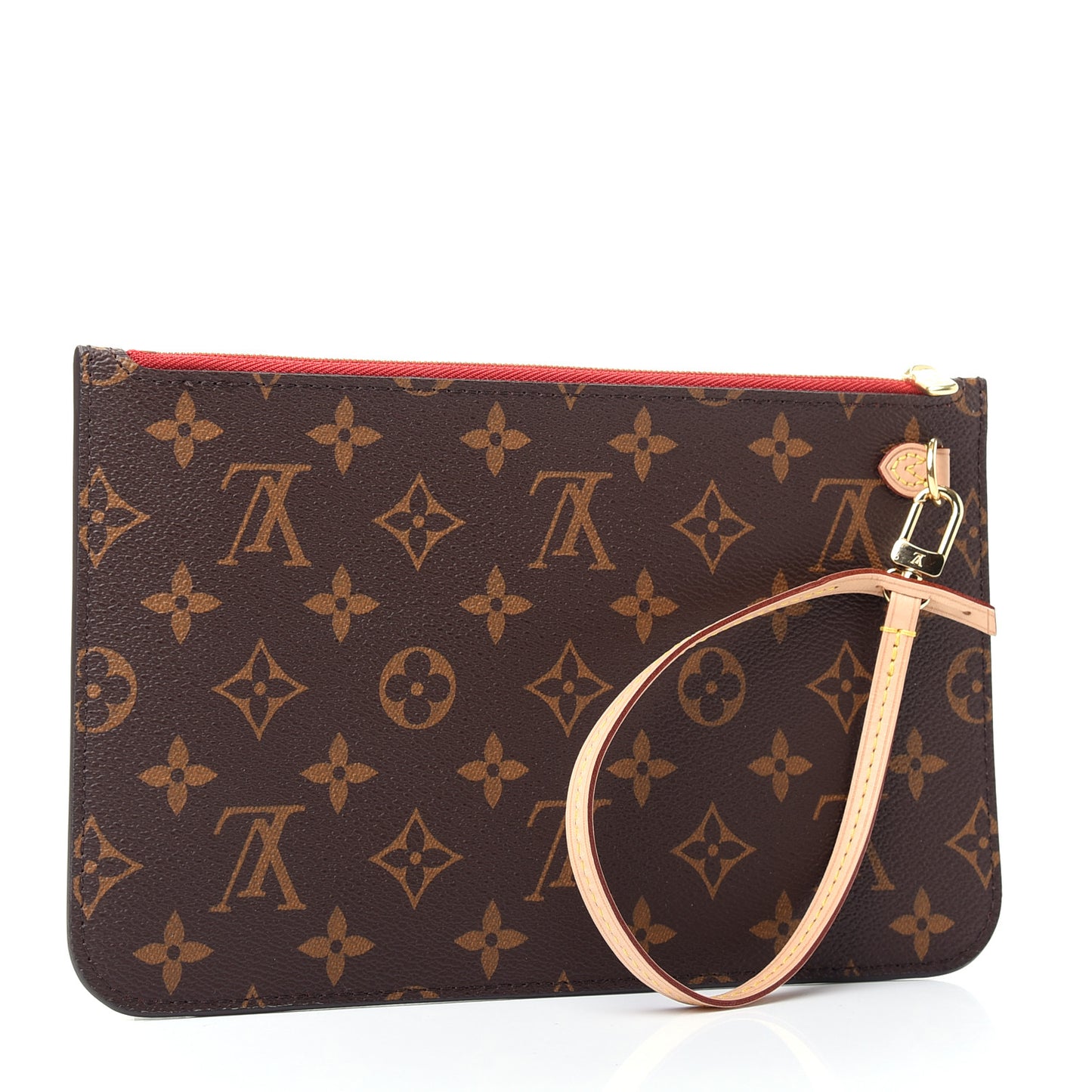 Monogram Neverfull MM GM Pochette Cherry