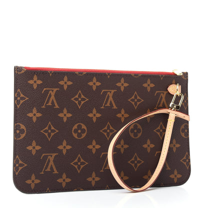 Louis Vuitton Monogram Neverfull MM GM Pochette Cherry 3 of 7