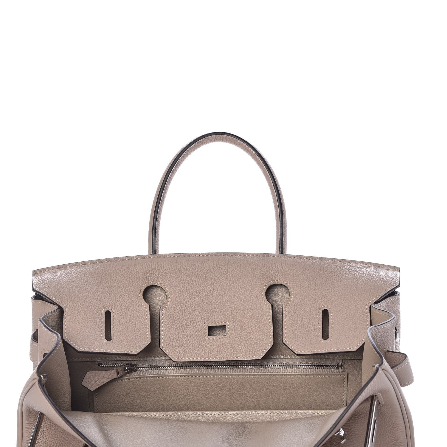 Hermes Togo Birkin 30 Gris Tourterelle 7 of 33