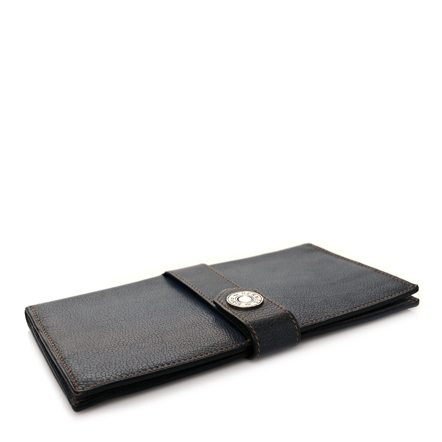 Buffle Dimitri Long Wallet Bleu Thalassa