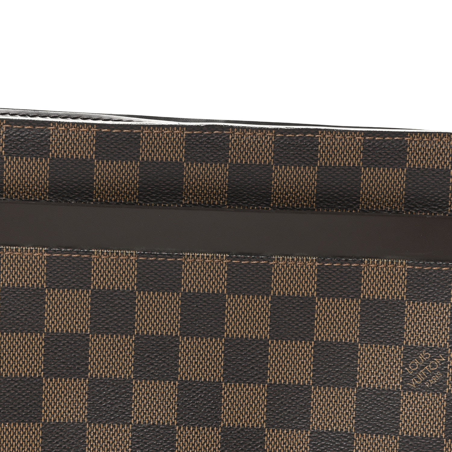 Louis Vuitton Damier Ebene Pochette Saint Louis Clutch 7 of 7