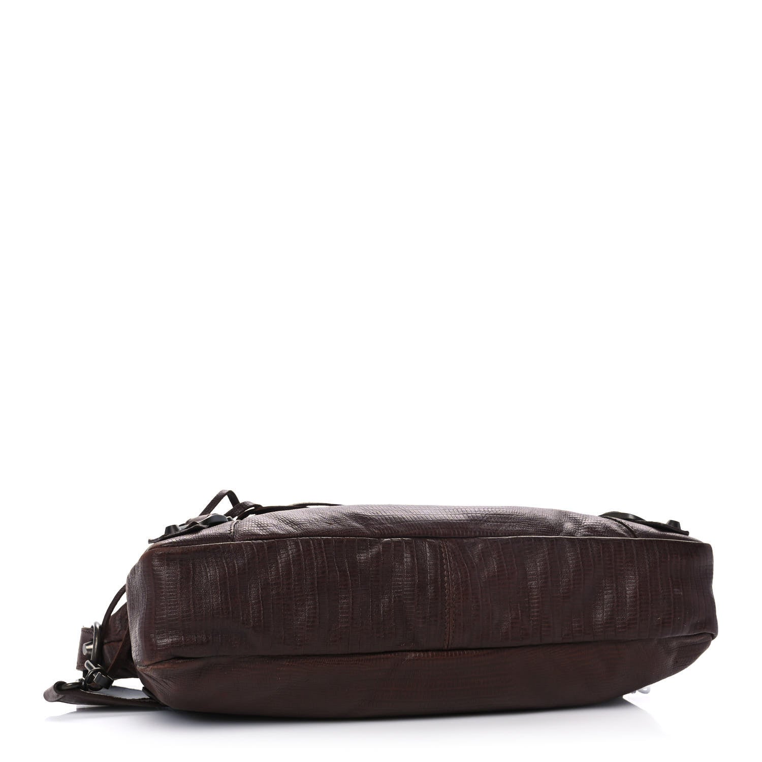 Balenciaga Agneau Lizard Embossed First Castagna 10 of 13
