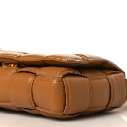 Bottega Veneta Nappa Maxi Intreccio Padded Cassette Crossbody Bag Caramel 9 of 9