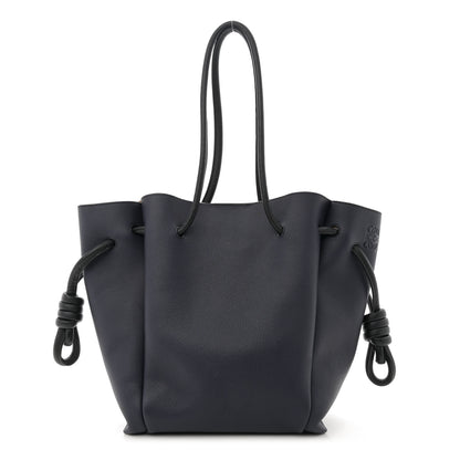 Loewe Calfskin Small Flamenco Knot Bag Midnight 1 of 10
