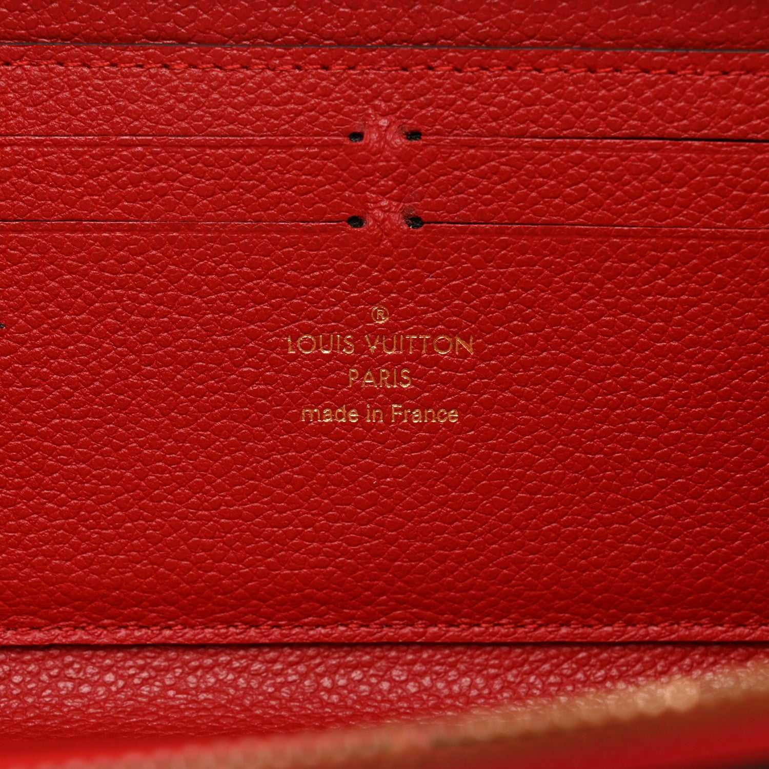 Louis Vuitton LOUIS VUITTON Empreinte Clemence Wallet Cherry 7 of 8