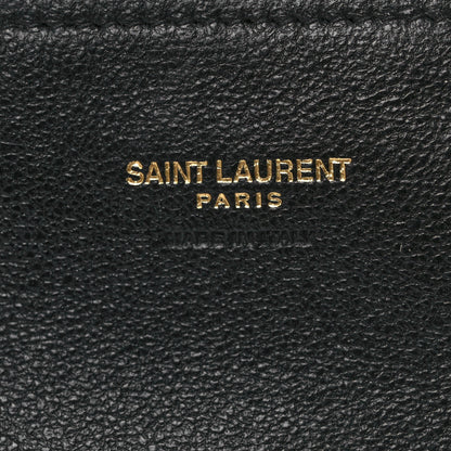 Saint Laurent Calfskin Hobo Black 9 of 14