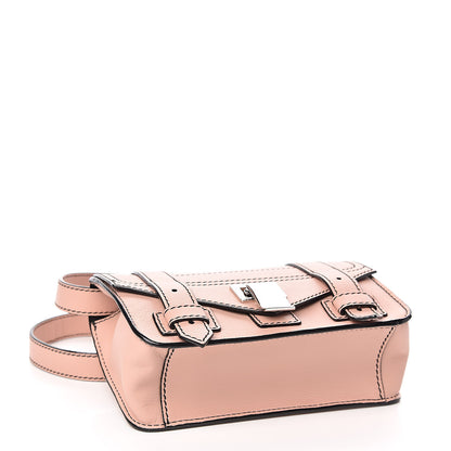 Proenza Schouler Soft Grainy Calfskin Mini PS1 Crossbody Bag Deep Blush 4 of 9