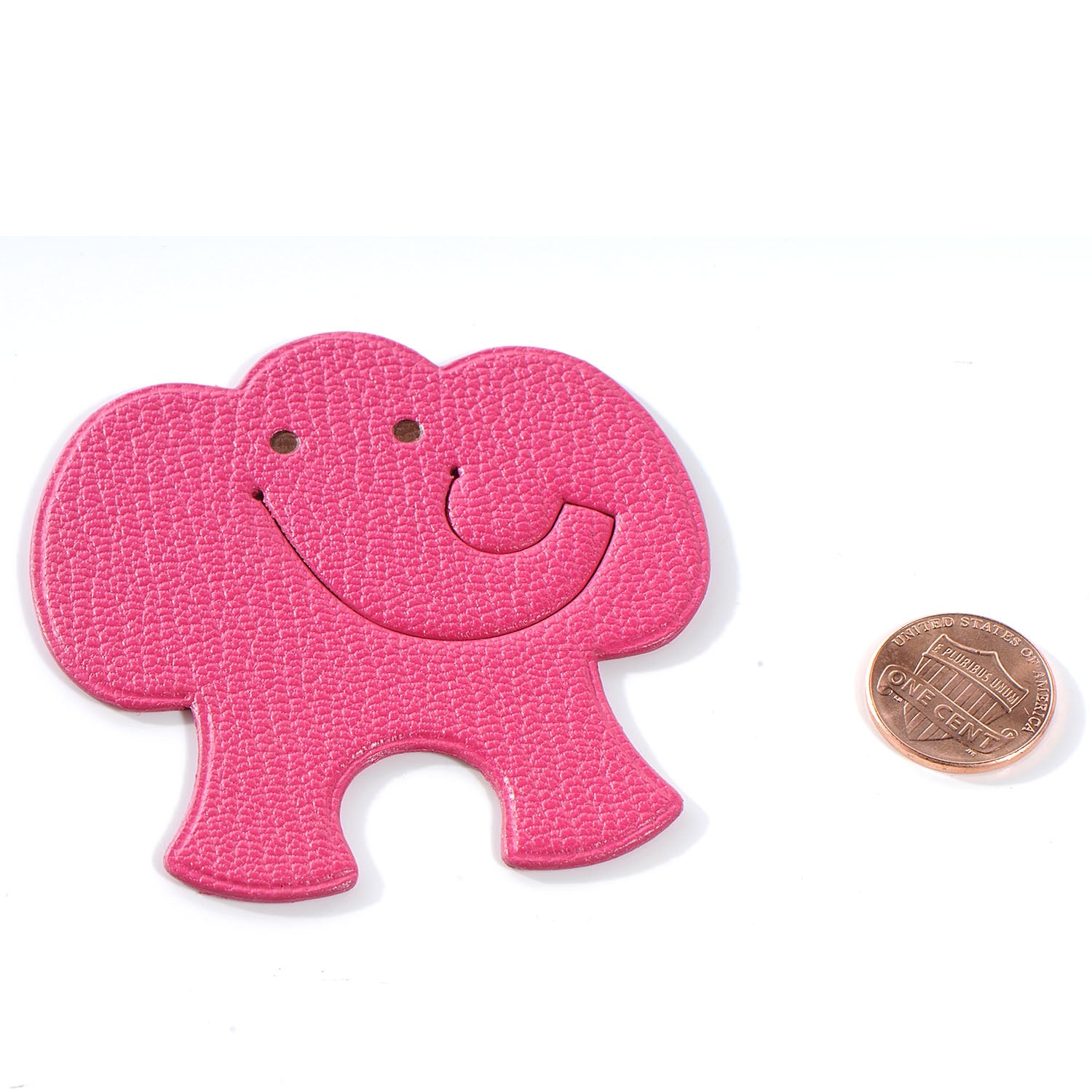 Hermes Chevre Elephant Pikabook Bookmark Rose Shocking 2 of 4