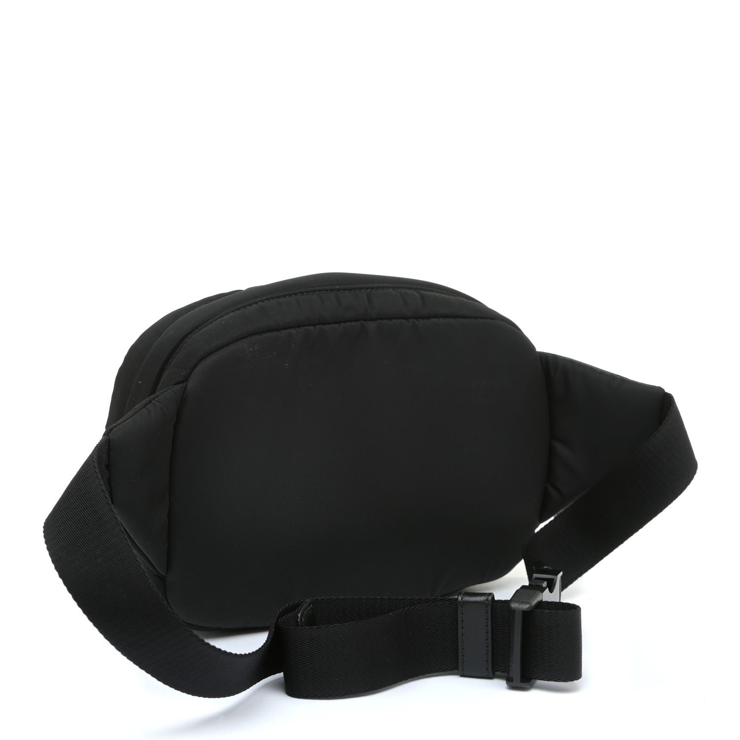 Prada Tessuto Nylon Soft Padded Belt Bag Black 3 of 10