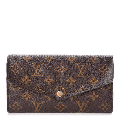 Louis Vuitton Monogram Sarah Wallet NM 1 of 7