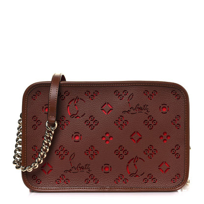 Christian Louboutin Calfskin Small Radioloubi Biscotto Loubi 1 of 13