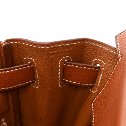 Hermes Barenia Faubourg Kelly Retourne 28 Fauve 7 of 12
