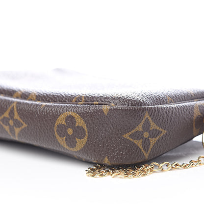 Louis Vuitton Monogram Mini Pochette Accessories 6 of 9
