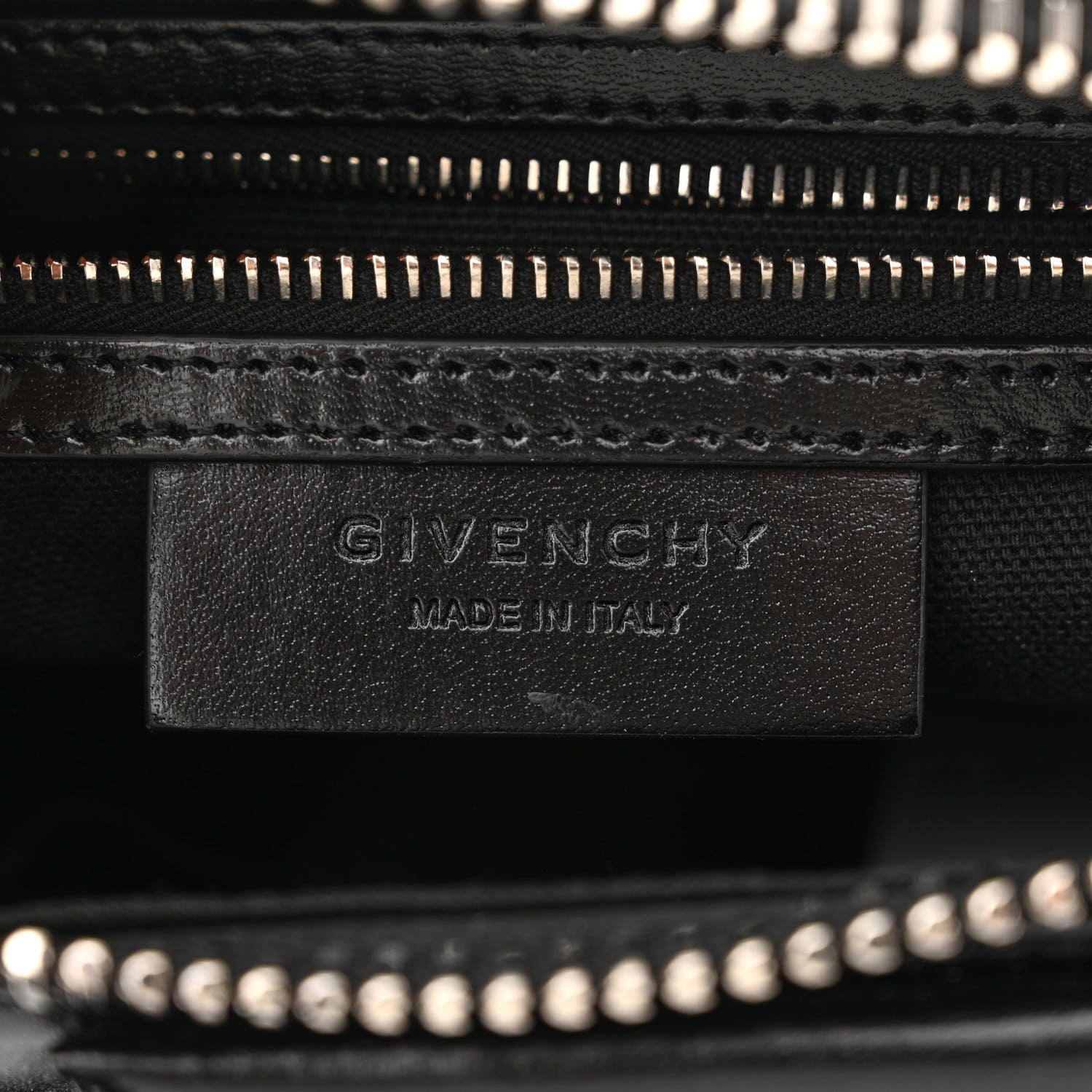 Givenchy Shiny Lord Calfskin Mini Antigona Black 6 of 11
