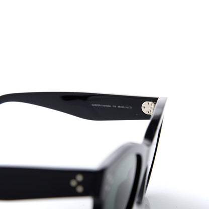 Celine Acetate Studded Mineral Round Sunglasses CL40031 Black 6 of 7