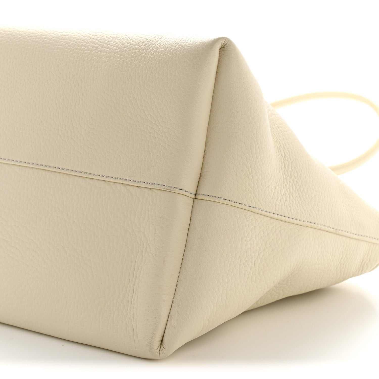 The Row Deerskin Terrasse Bag Ivory 9 of 11