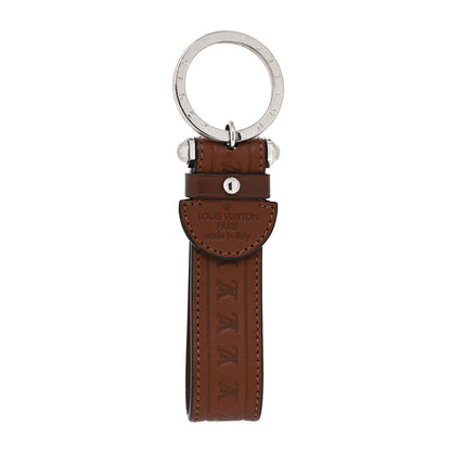 Louis Vuitton Calfskin Dragonne Key Holder Brown 1 of 4
