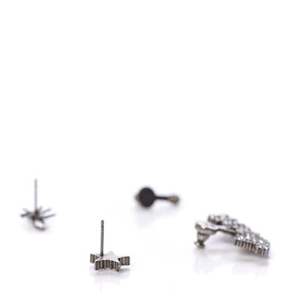 Christian Dior Palladium Crystal J'adior Earrings 5 of 6