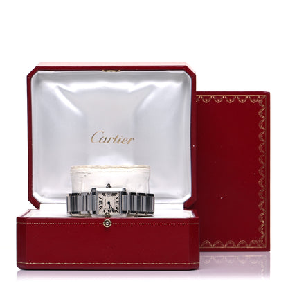 Cartier Stainless Steel 25mm Tank Francaise Quartz Watch 5 of 5
