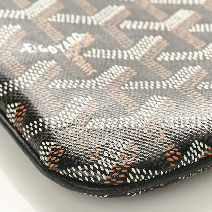 Goyard Goyardine Senat Pochette GM Black Gold 8 of 11