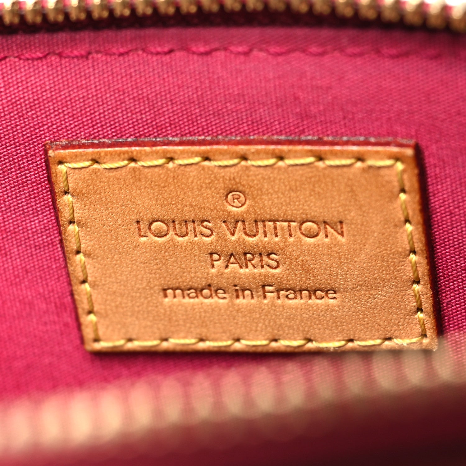 Louis Vuitton Vernis Alma BB Rose Indien 5 of 11