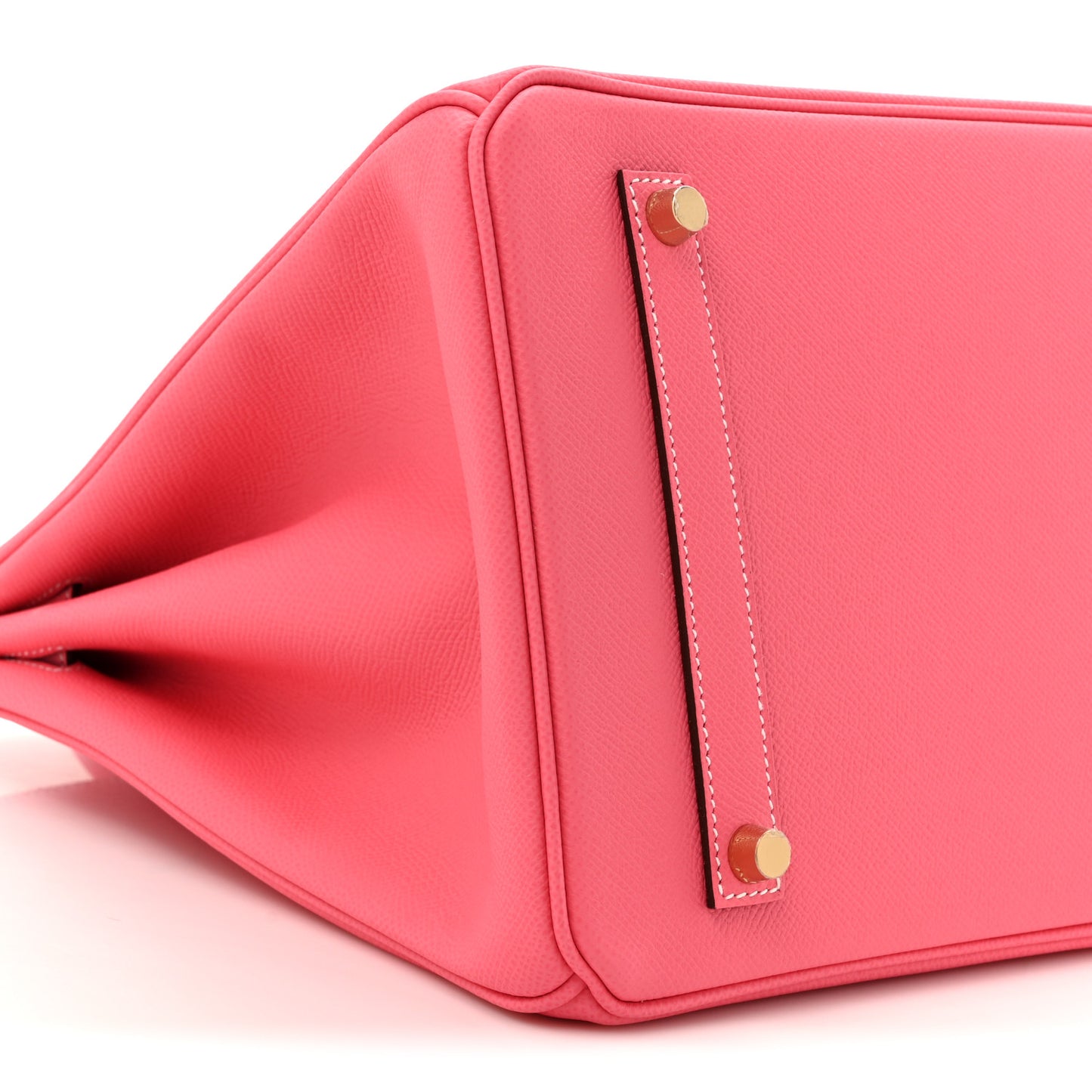 Epsom Horseshoe Birkin 35 Rose Azalee Malachite