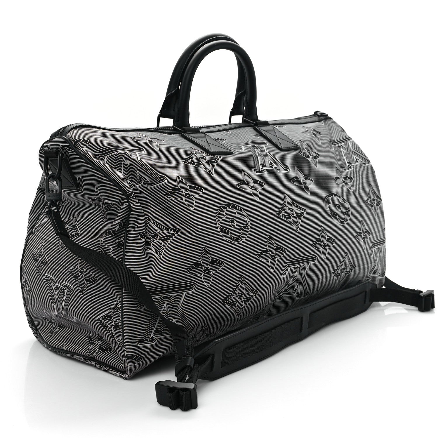 Louis Vuitton Monogram 2054 3D Reversible Keepall Bandouliere 50 Multicolor 2 of 13